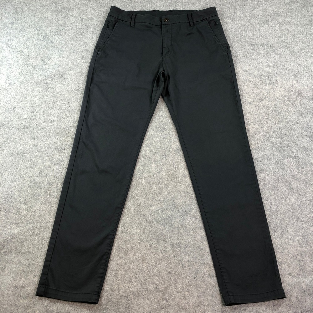 Birddogs Boom. Mens Chino Pants 32x32 (fits 32x31) Dark Gray Lined Stretch Golf